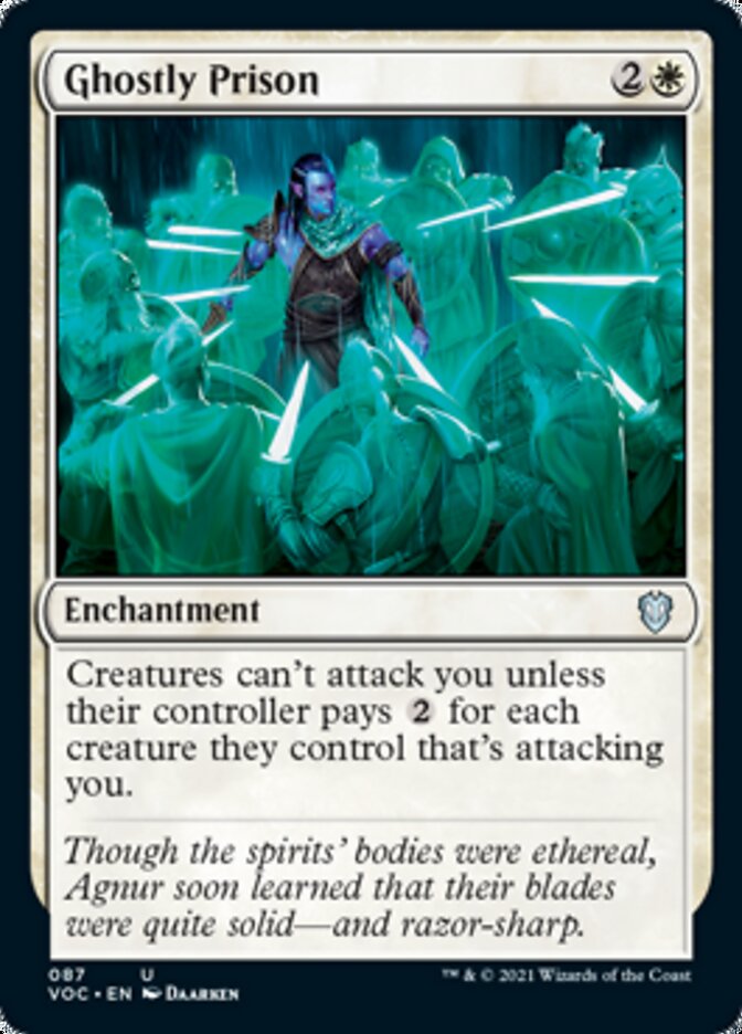 Ghostly Prison [Innistrad: Crimson Vow Commander] | Gear Gaming Bentonville