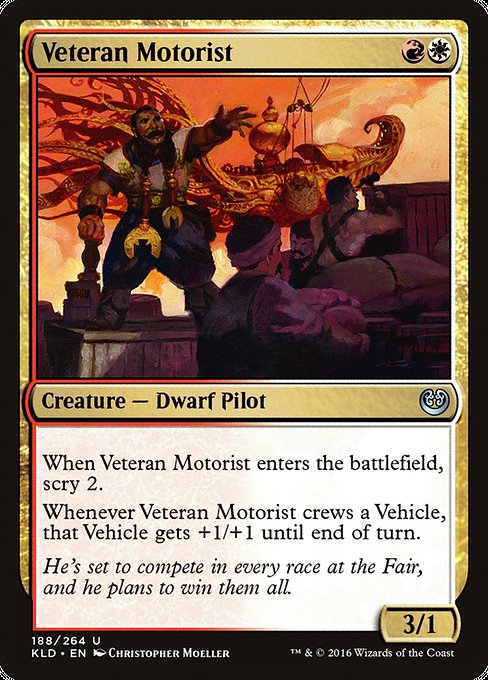 Veteran Motorist [Kaladesh] | Gear Gaming Bentonville