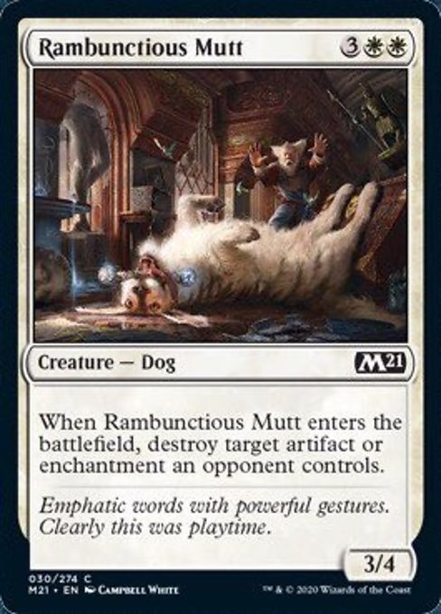 Rambunctious Mutt [Core Set 2021] | Gear Gaming Bentonville