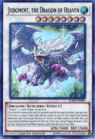 Judgment, the Dragon of Heaven [JUMP-EN089] Ultra Rare | Gear Gaming Bentonville