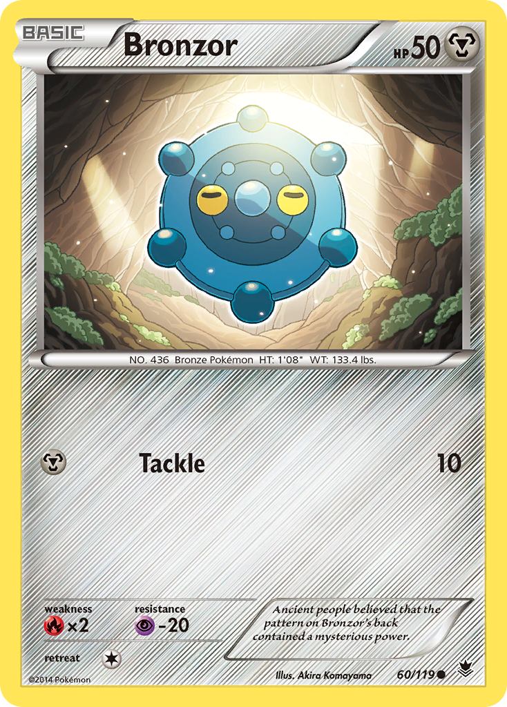 Bronzor (60/119) [XY: Phantom Forces] | Gear Gaming Bentonville