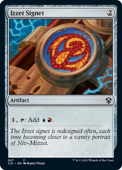 Izzet Signet [Commander 2021] | Gear Gaming Bentonville