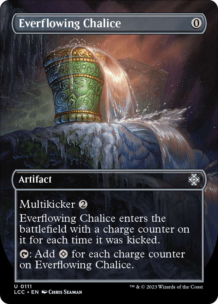Everflowing Chalice (Borderless) [The Lost Caverns of Ixalan Commander] | Gear Gaming Bentonville