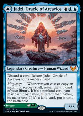 Jadzi, Oracle of Arcavios // Journey to the Oracle [Strixhaven: School of Mages] | Gear Gaming Bentonville