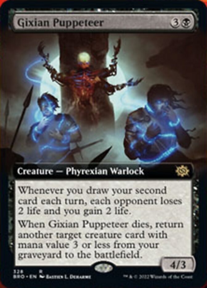 Gixian Puppeteer (Extended Art) [The Brothers' War] | Gear Gaming Bentonville