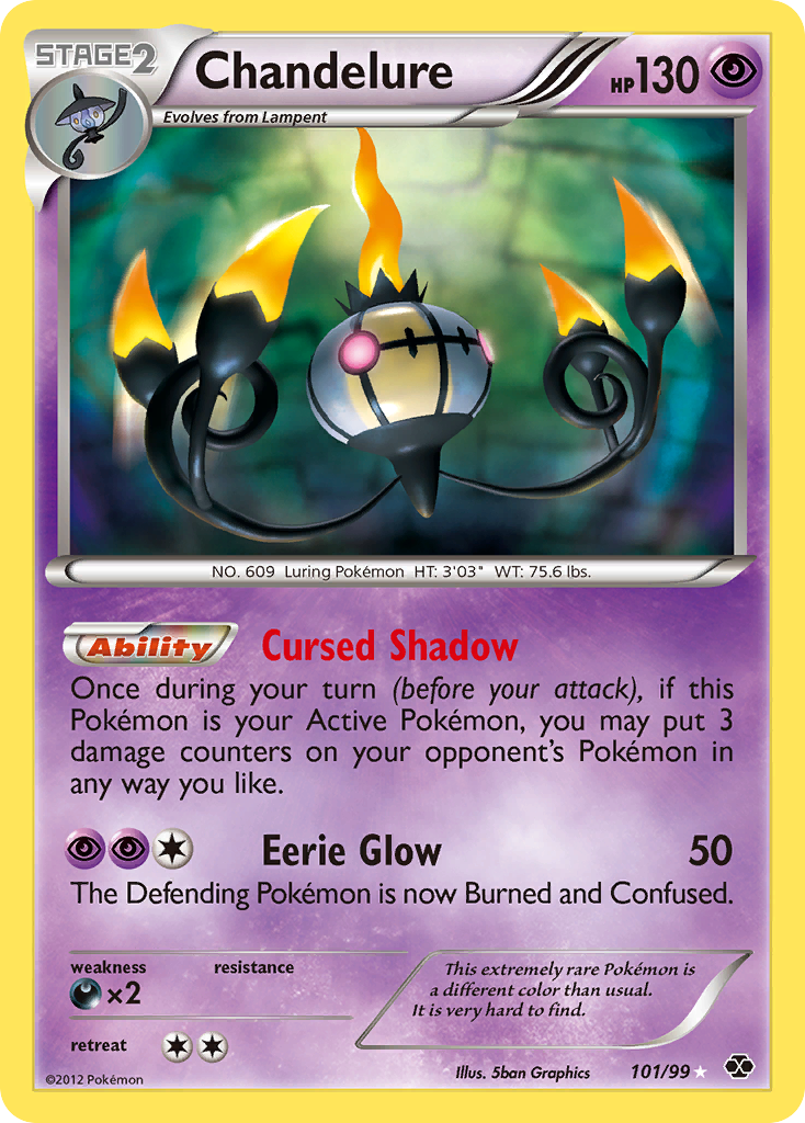 Chandelure (101/99) [Black & White: Next Destinies] | Gear Gaming Bentonville