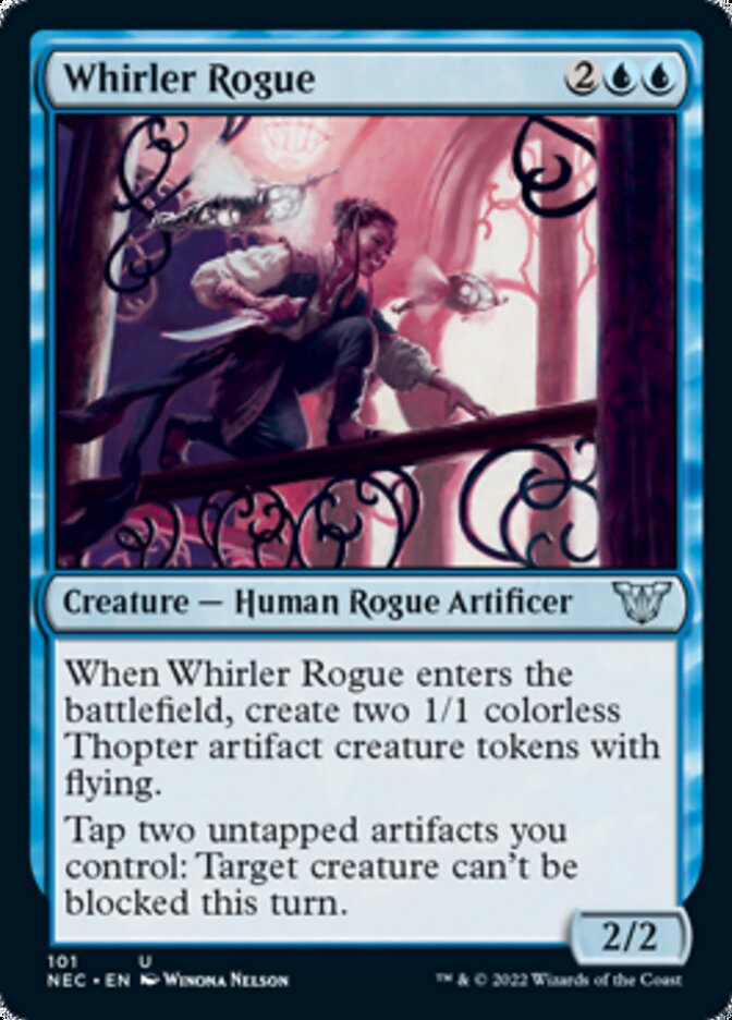 Whirler Rogue [Kamigawa: Neon Dynasty Commander] | Gear Gaming Bentonville