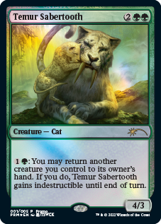 Temur Sabertooth [Year of the Tiger 2022] | Gear Gaming Bentonville