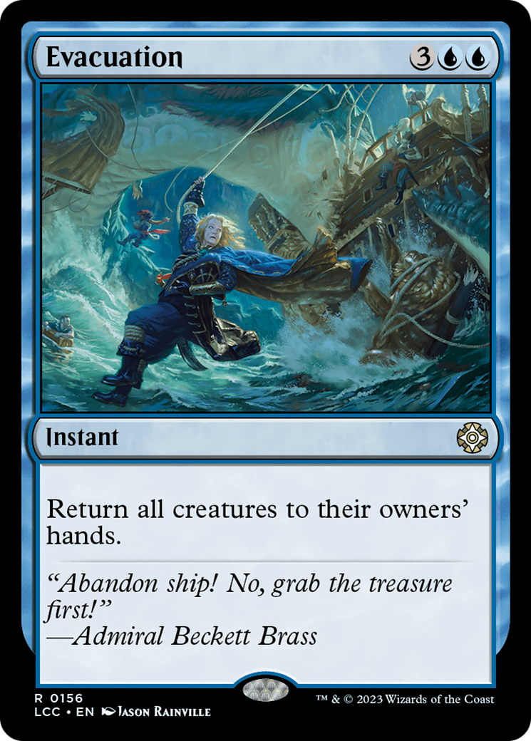 Evacuation [The Lost Caverns of Ixalan Commander] | Gear Gaming Bentonville