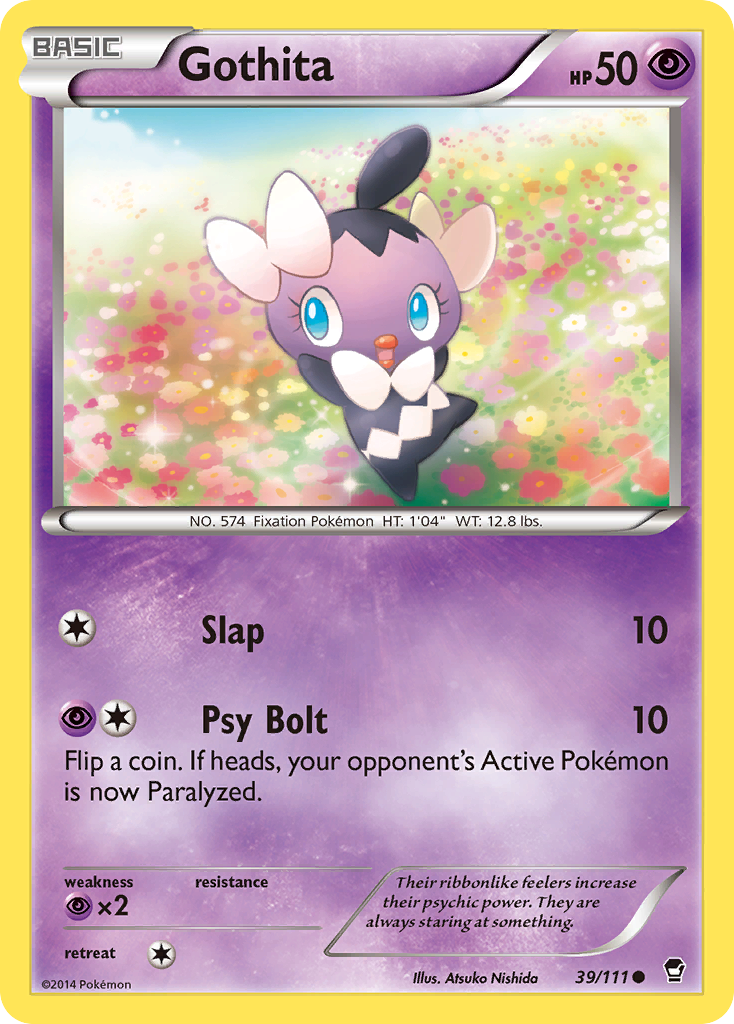 Gothita (39/111) [XY: Furious Fists] | Gear Gaming Bentonville