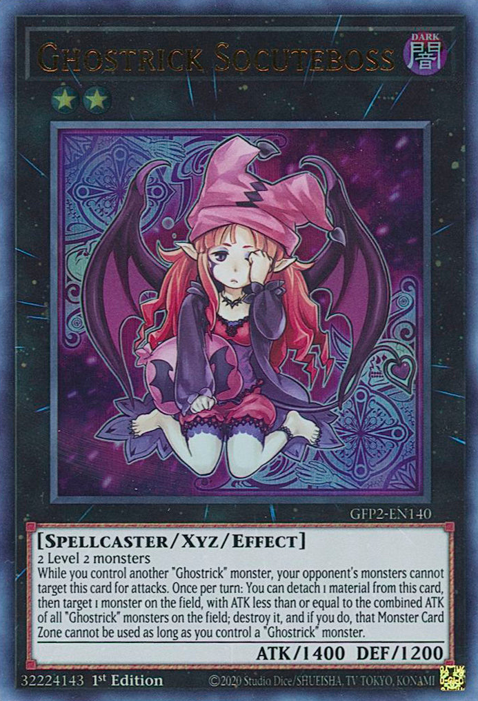 Ghostrick Socuteboss [GFP2-EN140] Ultra Rare | Gear Gaming Bentonville