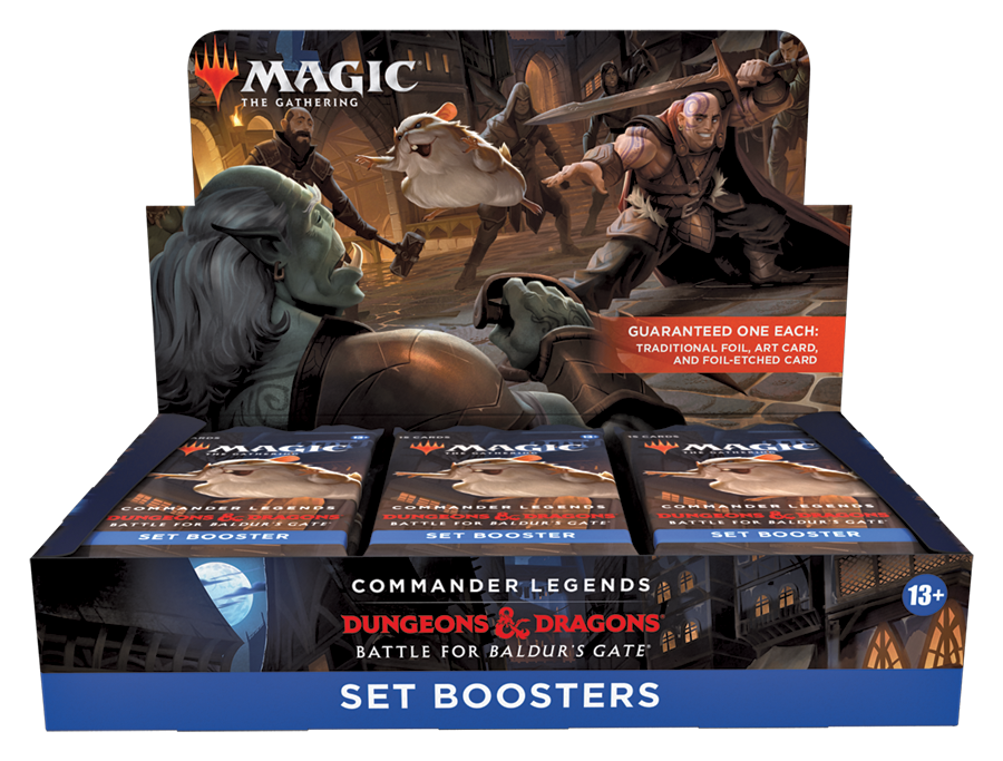 Commander Legends: Battle for Baldur's Gate - Set Booster Display | Gear Gaming Bentonville