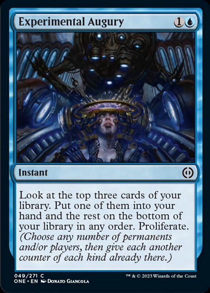 Experimental Augury [Phyrexia: All Will Be One] | Gear Gaming Bentonville