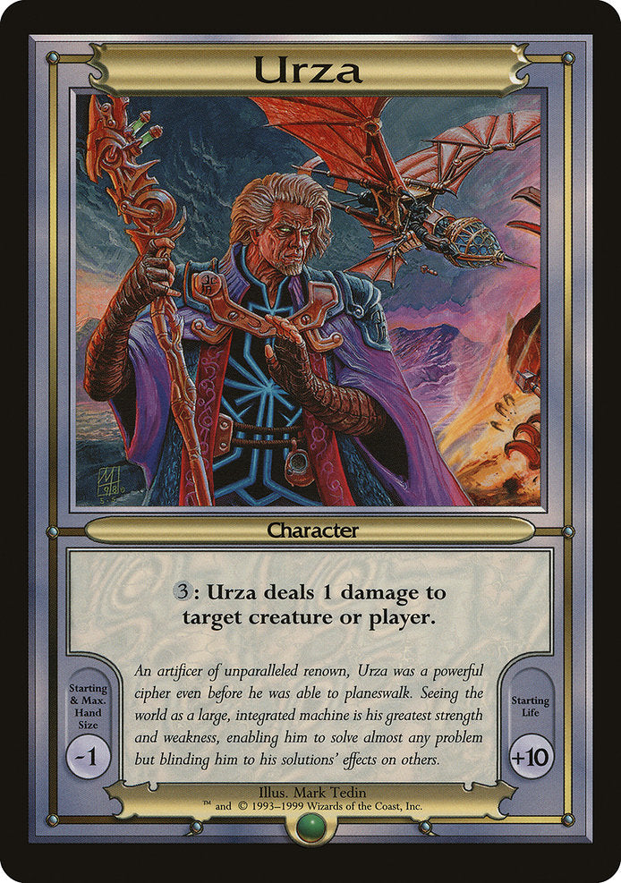 Urza (Oversize) [Vanguard] | Gear Gaming Bentonville