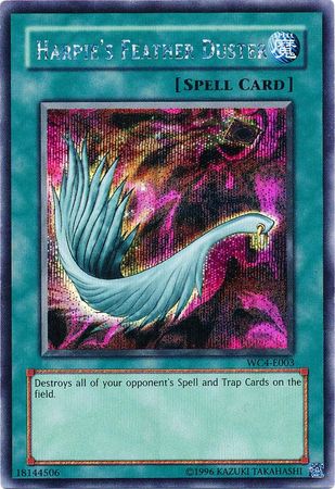 Harpie's Feather Duster [WC4-E003] Prismatic Secret Rare | Gear Gaming Bentonville