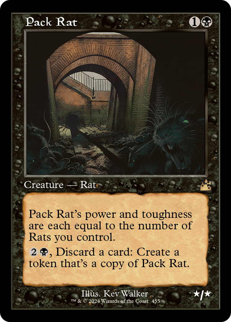 Pack Rat (Retro Frame) [Ravnica Remastered] | Gear Gaming Bentonville