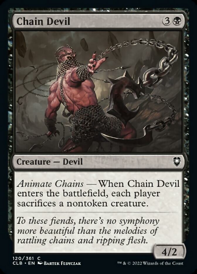 Chain Devil [Commander Legends: Battle for Baldur's Gate] | Gear Gaming Bentonville