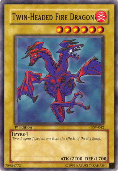 Twin-Headed Fire Dragon [PSV-042] Common | Gear Gaming Bentonville