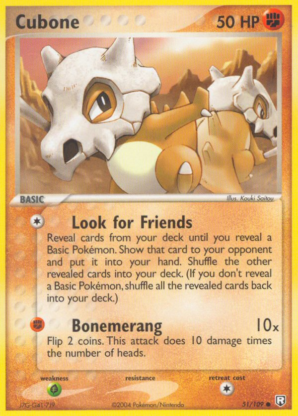 Cubone (51/109) [EX: Team Rocket Returns] | Gear Gaming Bentonville