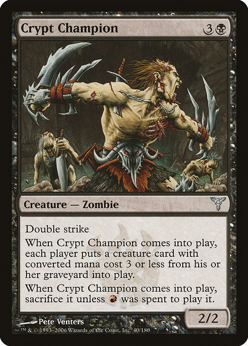 Crypt Champion [Dissension] | Gear Gaming Bentonville