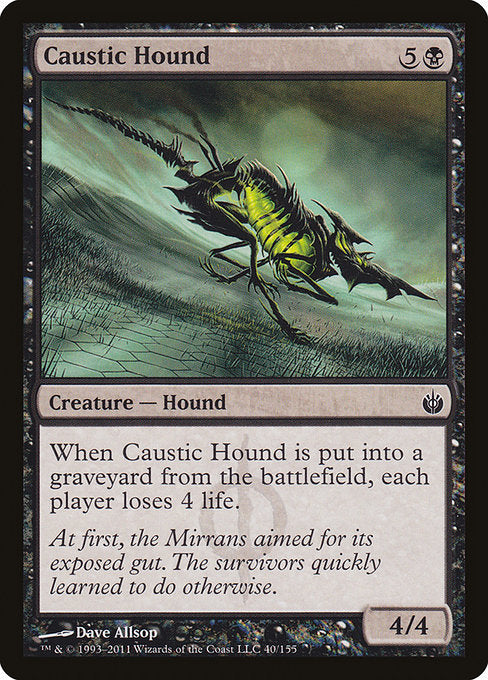 Caustic Hound [Mirrodin Besieged] | Gear Gaming Bentonville