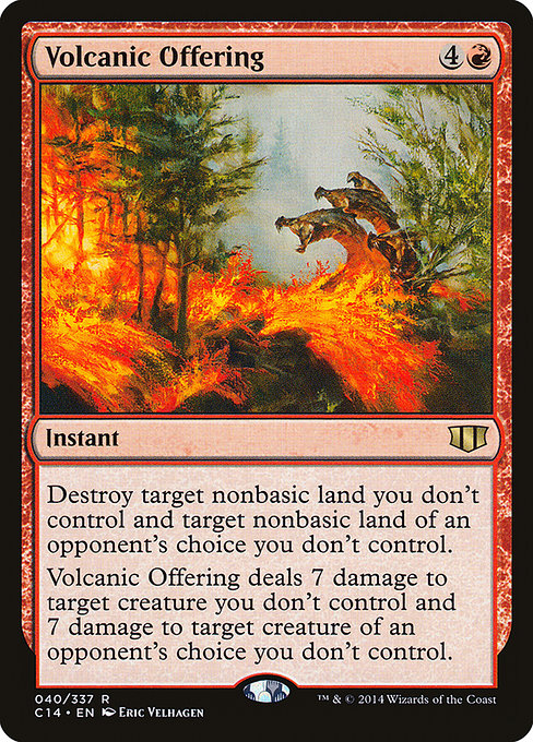 Volcanic Offering [Commander 2014] | Gear Gaming Bentonville