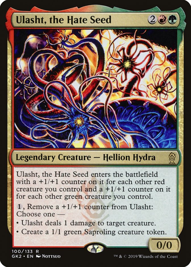 Ulasht, the Hate Seed [Ravnica Allegiance Guild Kit] | Gear Gaming Bentonville