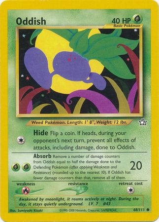 Oddish (68/111) [Neo Genesis Unlimited] | Gear Gaming Bentonville