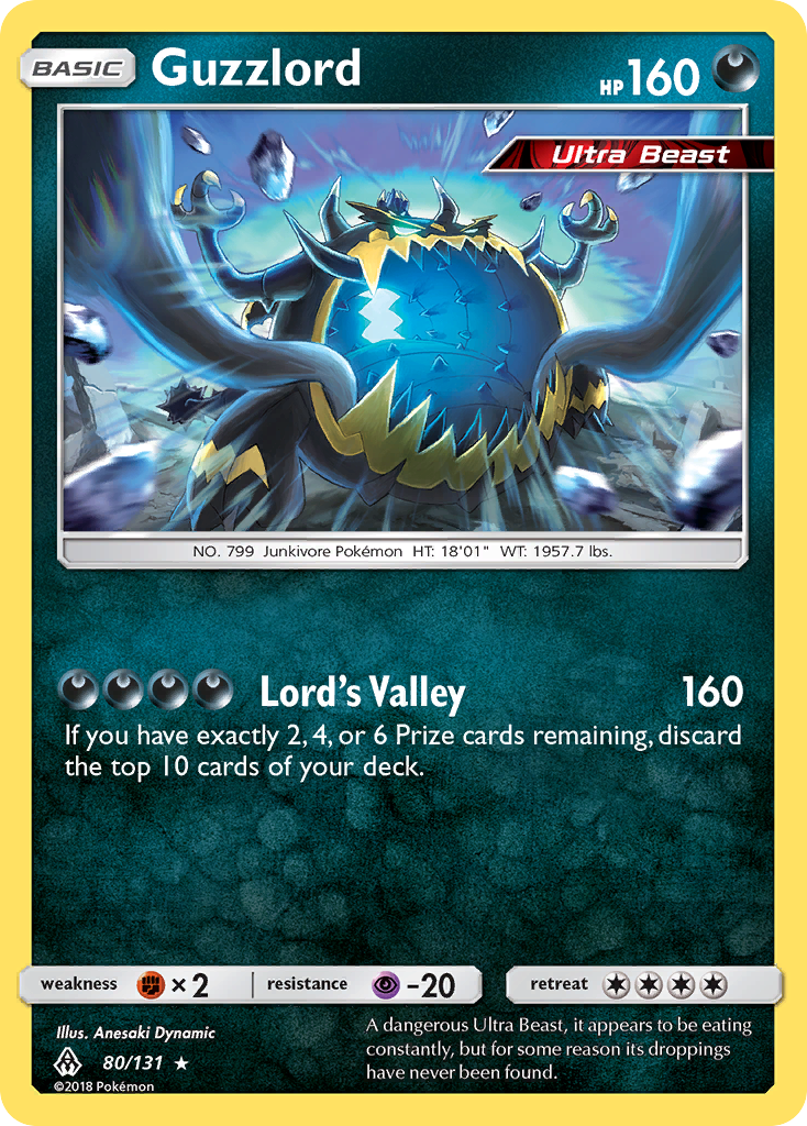 Guzzlord (80/131) [Sun & Moon: Forbidden Light] | Gear Gaming Bentonville