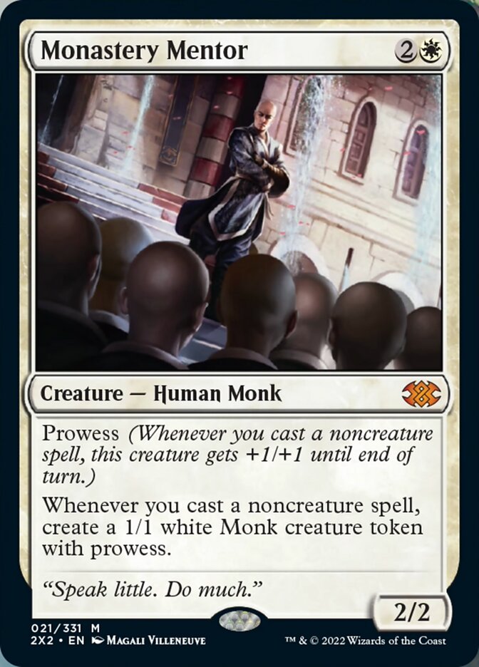 Monastery Mentor [Double Masters 2022] | Gear Gaming Bentonville