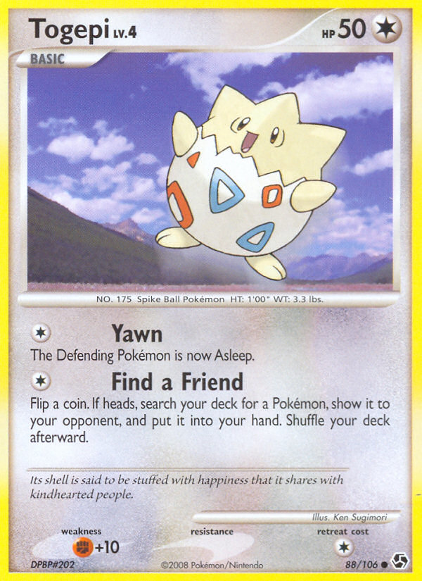 Togepi (88/106) [Diamond & Pearl: Great Encounters] | Gear Gaming Bentonville