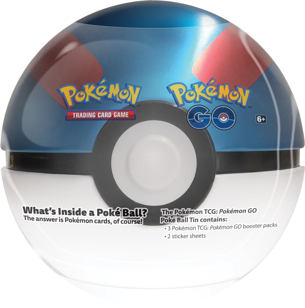 Pokemon GO - Poke Ball Tin (Great Ball) | Gear Gaming Bentonville