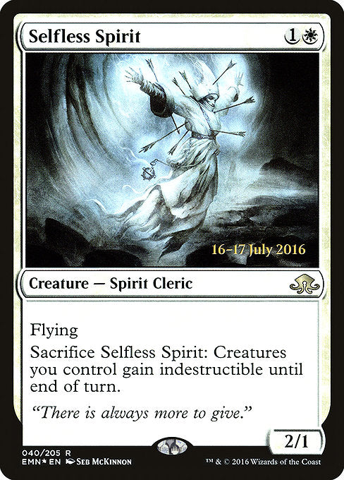 Selfless Spirit [Prerelease Cards] | Gear Gaming Bentonville