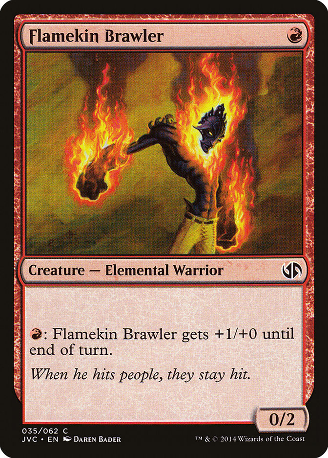 Flamekin Brawler [Duel Decks Anthology] | Gear Gaming Bentonville