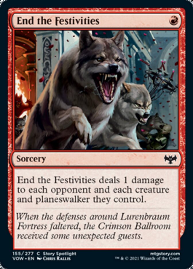 End the Festivities [Innistrad: Crimson Vow] | Gear Gaming Bentonville