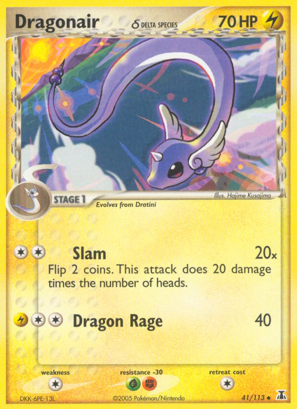 Dragonair (41/113) (Delta Species) [EX: Delta Species] | Gear Gaming Bentonville