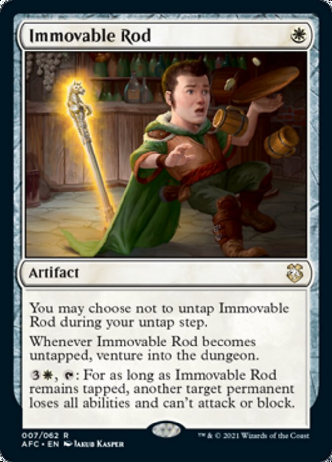 Immovable Rod [Dungeons & Dragons: Adventures in the Forgotten Realms Commander] | Gear Gaming Bentonville