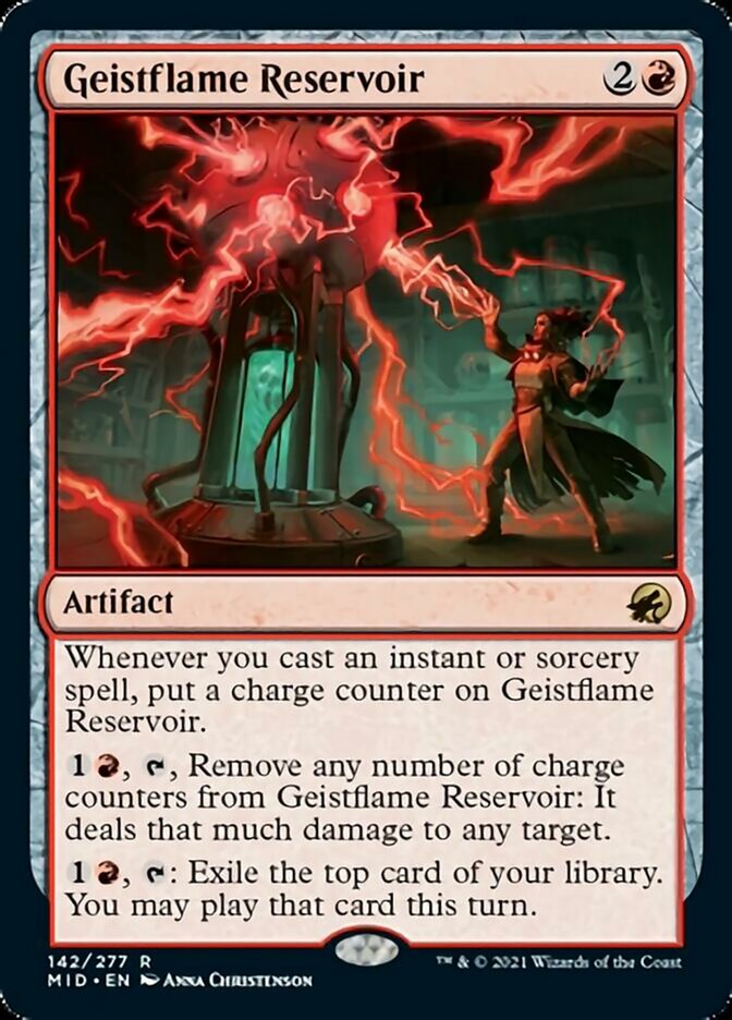 Geistflame Reservoir [Innistrad: Midnight Hunt] | Gear Gaming Bentonville