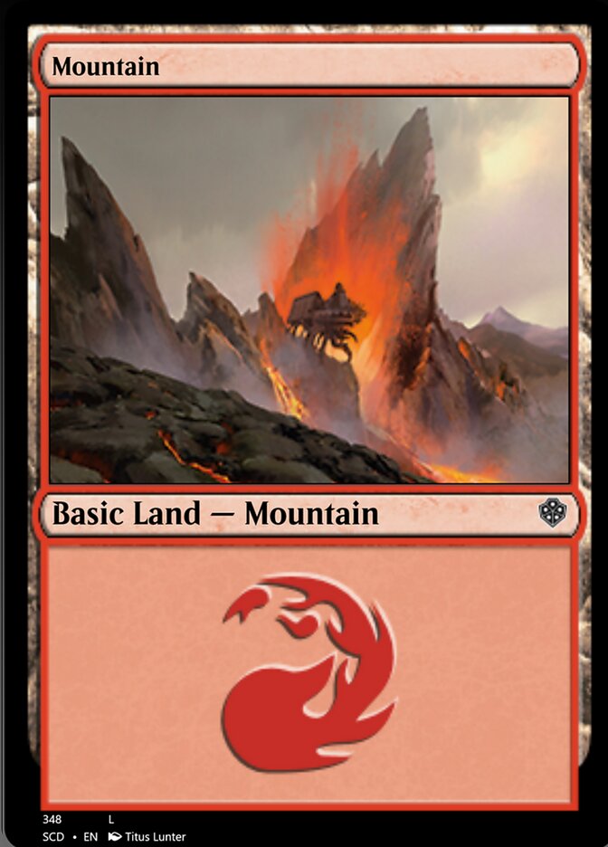 Mountain (348) [Starter Commander Decks] | Gear Gaming Bentonville