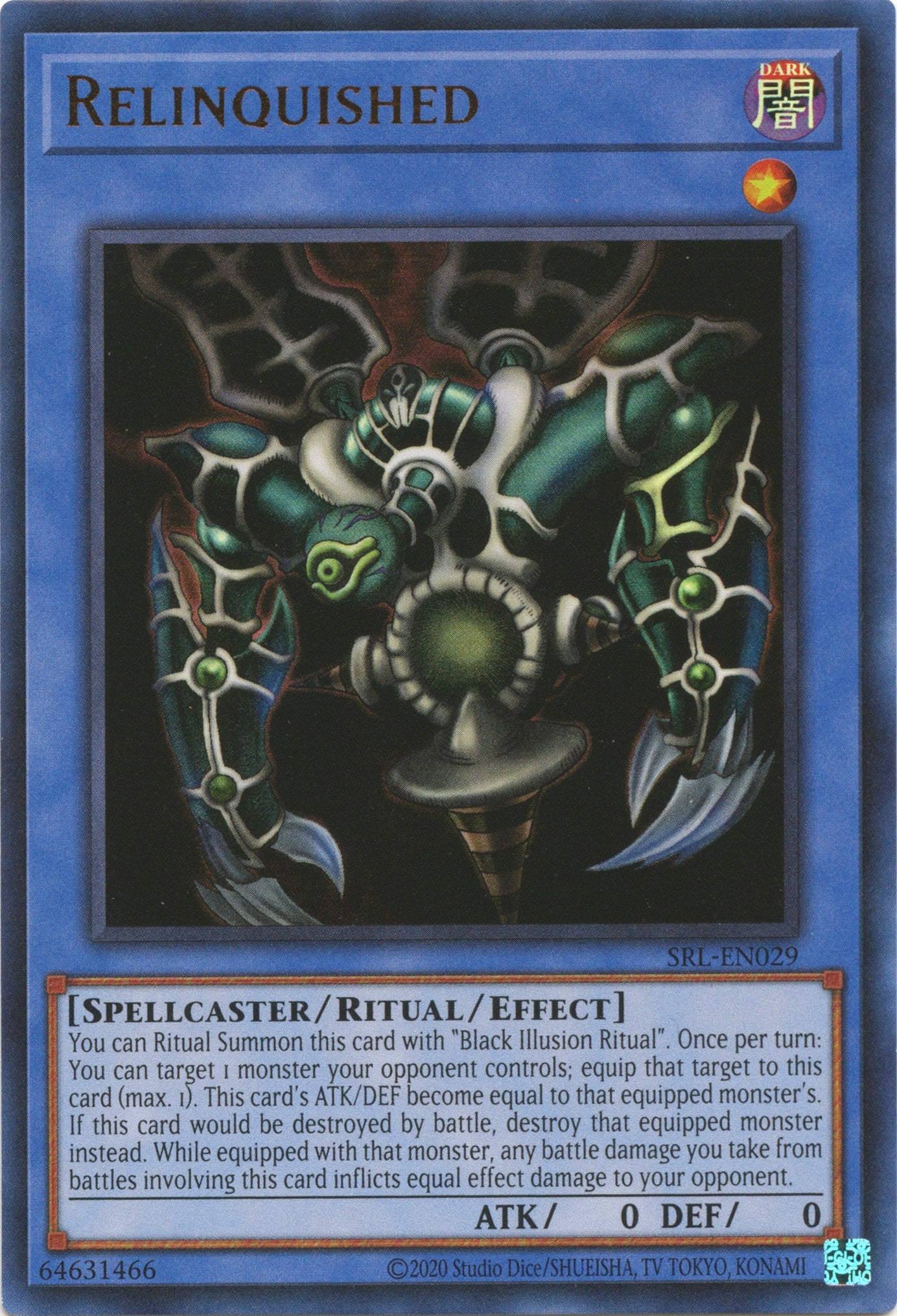 Relinquished (25th Anniversary) [SRL-EN029] Ultra Rare | Gear Gaming Bentonville