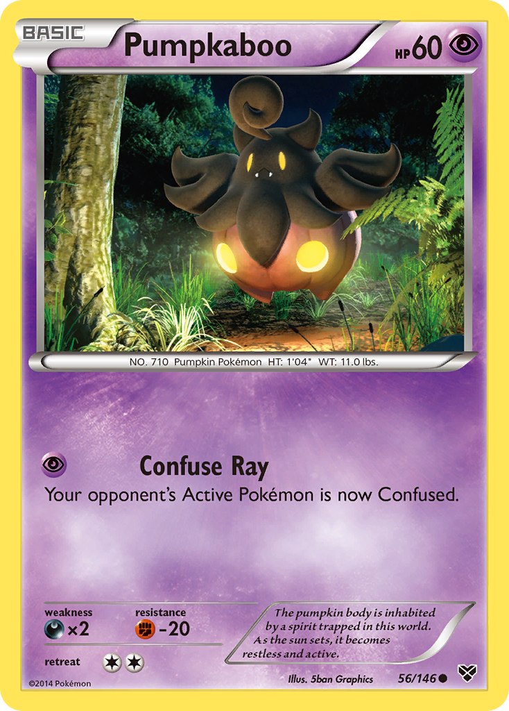 Pumpkaboo (56/146) [XY: Base Set] | Gear Gaming Bentonville