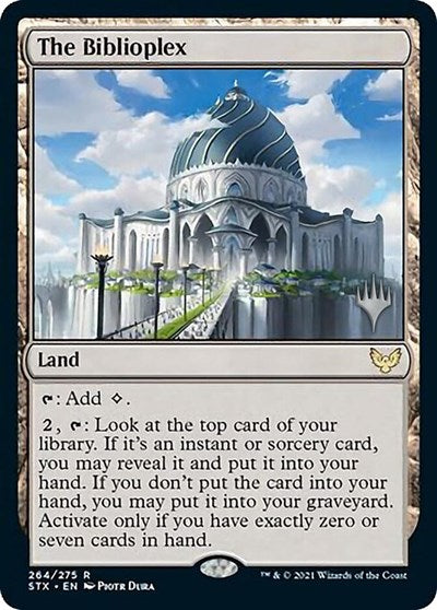 The Biblioplex (Promo Pack) [Strixhaven: School of Mages Promos] | Gear Gaming Bentonville