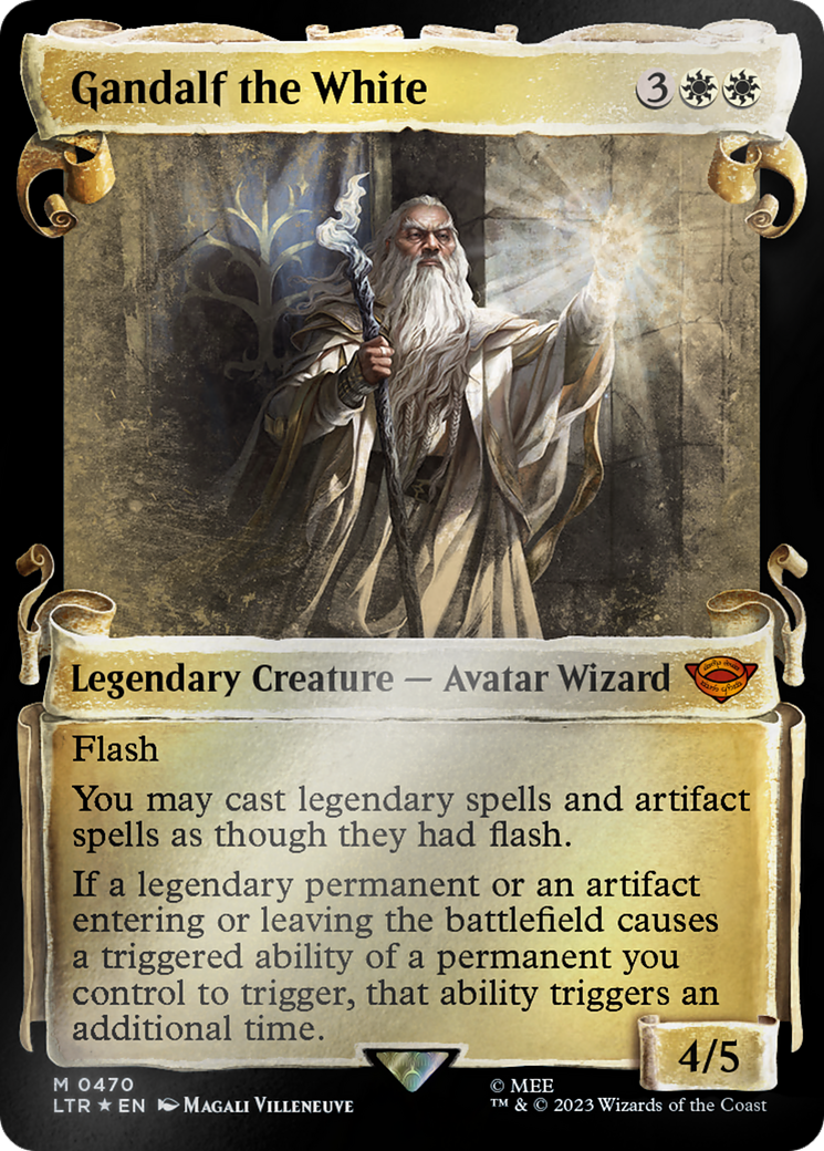 Gandalf the White [The Lord of the Rings: Tales of Middle-Earth Showcase Scrolls] | Gear Gaming Bentonville