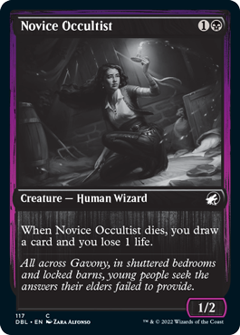 Novice Occultist [Innistrad: Double Feature] | Gear Gaming Bentonville