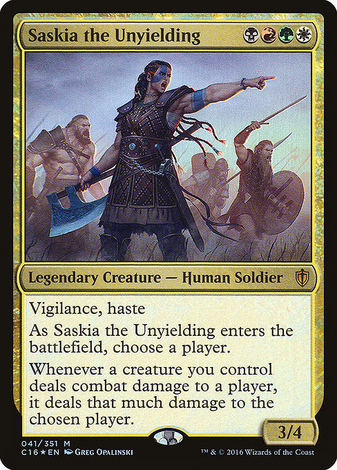 Saskia the Unyielding [Commander 2016] | Gear Gaming Bentonville