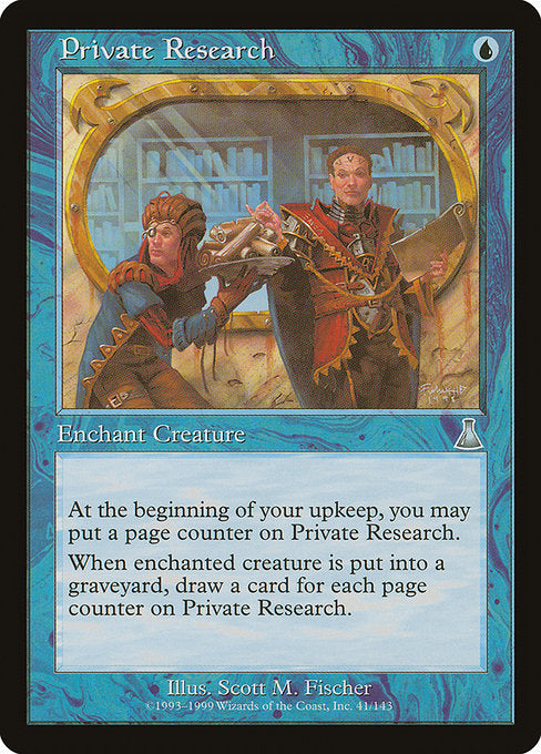 Private Research [Urza's Destiny] | Gear Gaming Bentonville