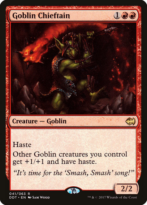 Goblin Chieftain [Duel Decks: Merfolk vs. Goblins] | Gear Gaming Bentonville