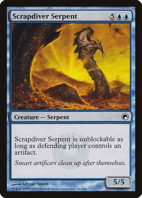 Scrapdiver Serpent [Scars of Mirrodin] | Gear Gaming Bentonville