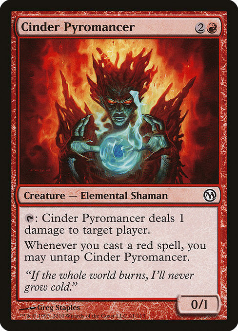 Cinder Pyromancer [Duels of the Planeswalkers] | Gear Gaming Bentonville