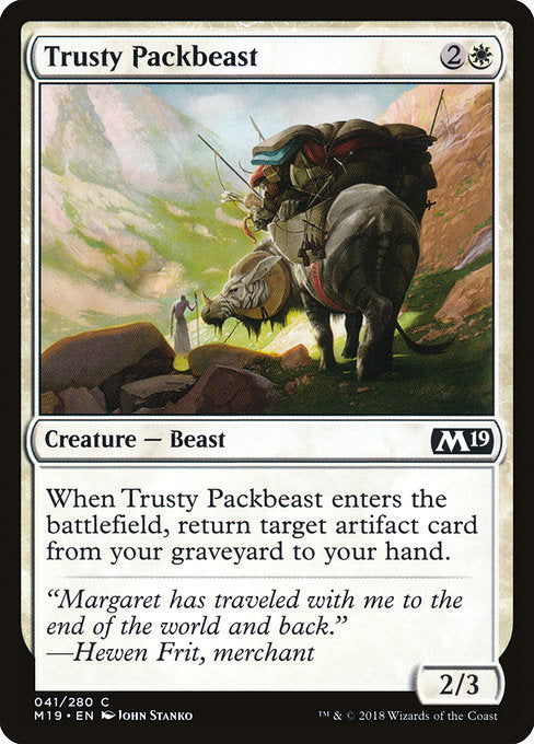 Trusty Packbeast [Core Set 2019] | Gear Gaming Bentonville